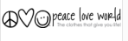  Promociones Peace Love World